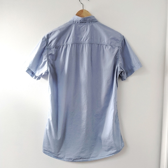 produkt chambray collared button down shirt, med - Picture 5 of 9